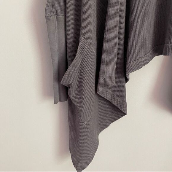 Splendid Waffle Knit Wrap Open Cardigan M - Picture 10 of 14